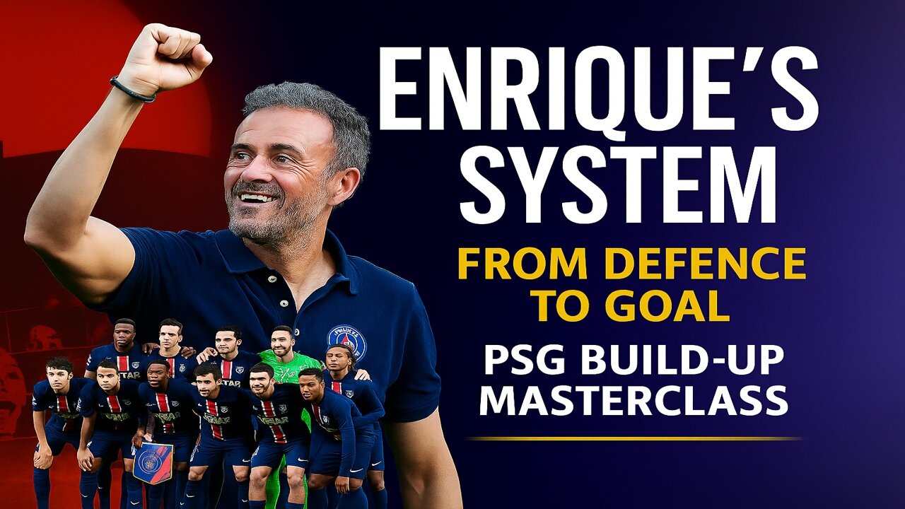 PSG’s Tactical Masterclass – Dembélé’s Goal After Genius Build-Up ⚽