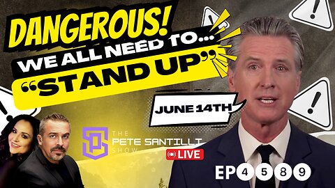 DANGEROUS: Newsom Calls For Protests Nationwide; Targets Trump’s June 14th Parade In DC [EP4589-8AM]