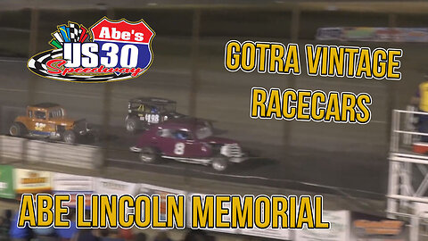 Abe Lincoln Memorial | GOTRA Vintage Car & Late Model | U S 30 Speedway | 9-18-2021