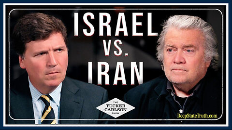 🇺🇸 🎙️ Tucker Carlson and Former Trump Chief Strategist Steve Bannon Discuss the Israel-Iran Conflict, MAGA, Deep State and More
