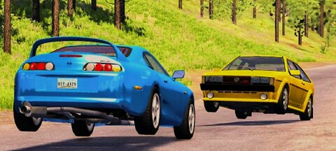 Realistic High Speed Crashes #30-BeamNG Drive