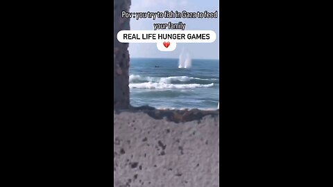 gaza sea is in dangerous 💯 #gaza