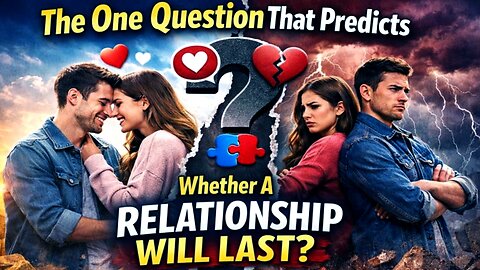 The One Question That Predicts Whether a Relationship Will Last