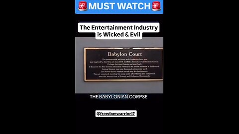 The Movie Star Elite Worship Satan