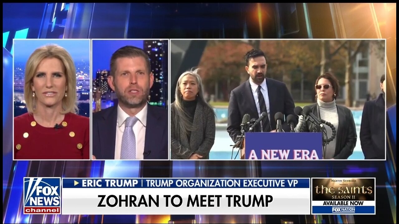 Eric Trump: Mamdani Is The Wrong Direction For NYC