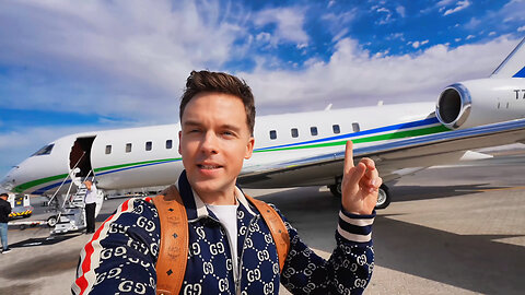 Flying Private Jet to Saudi Arabia for a Football Match