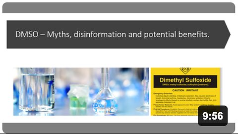 DMSO - Myths, Disinformation and Research
