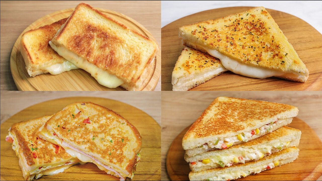 4 Easy Cheese Sandwich Recipes