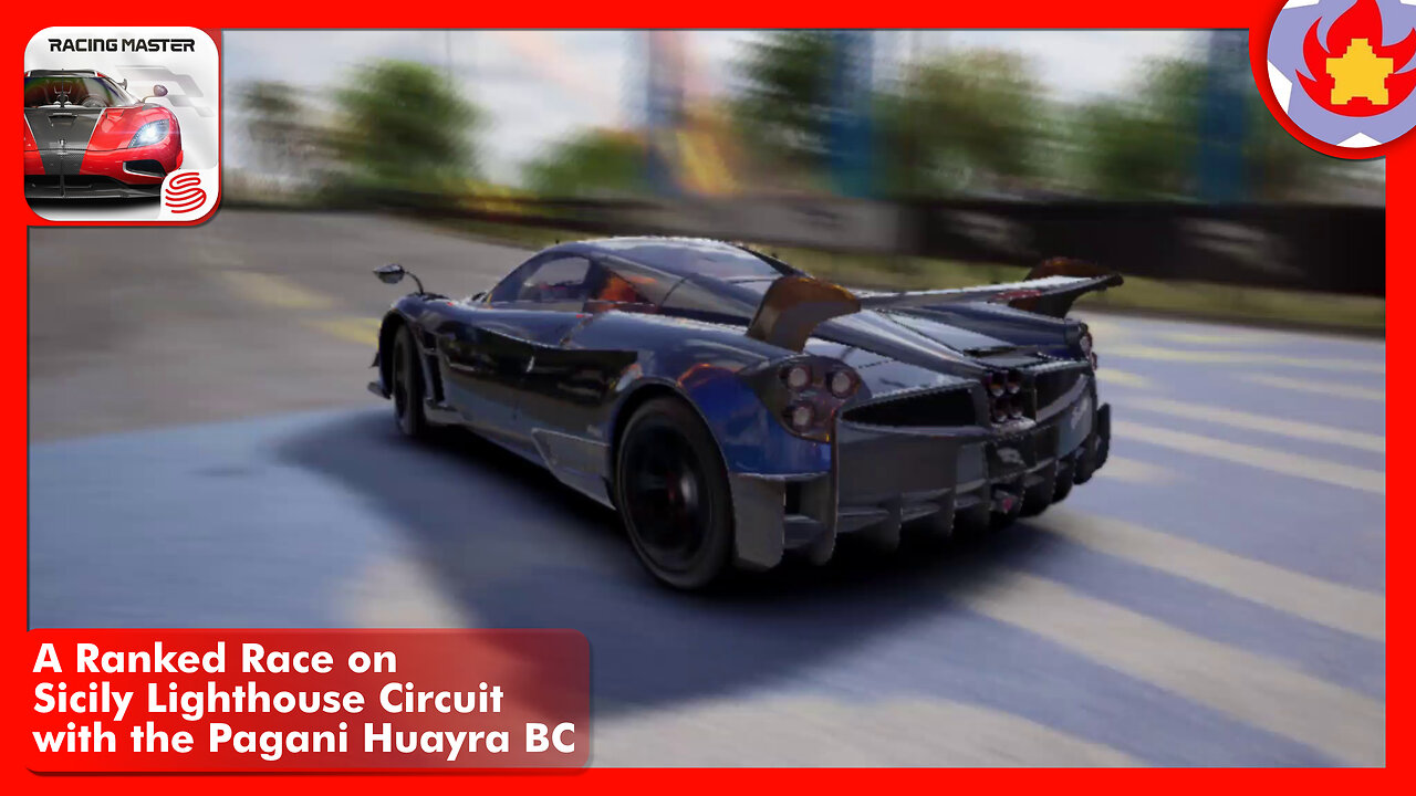 A Ranked Race on Sicily Lighthouse Circuit with the Pagani Huayra BC | Racing Master
