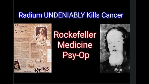 A Miracle Cure All for 25 YEARS !!! Then, the "Radium Girls"