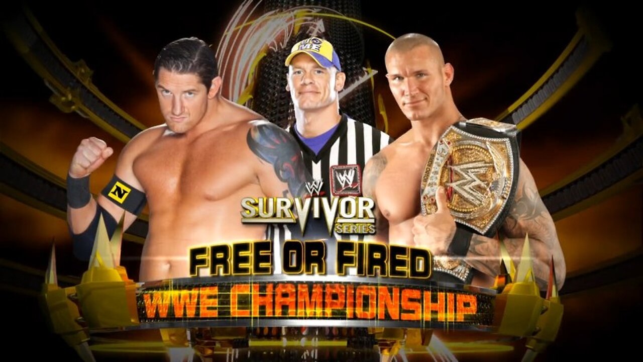 Wade Barrett vs Randy Orton - Survivor Series 2010 (Full Match)