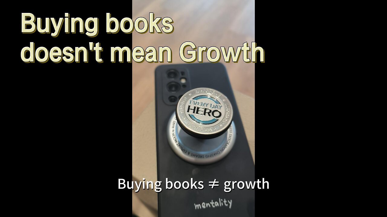 Stop Fooling Yourself: Buying Books Isn’t Growth | The Hard Truth About Real Progress