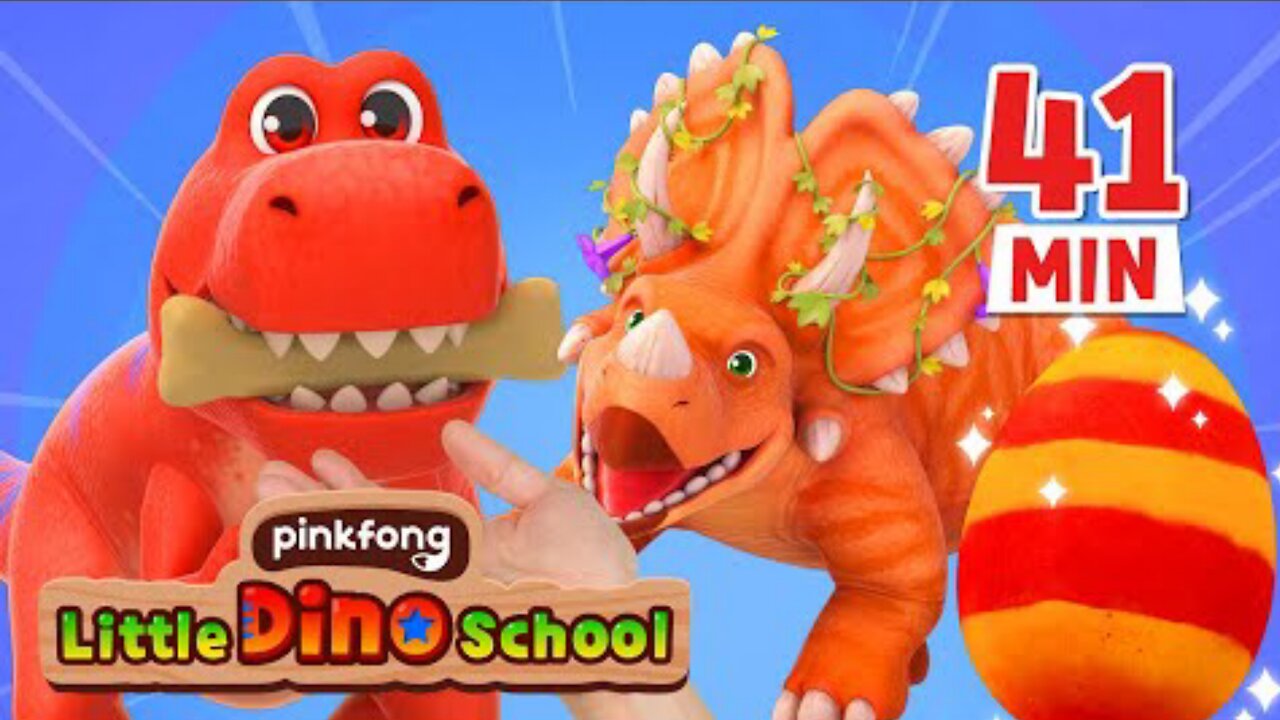 Surprise Dinosaur Eggs | Educational Dinosaur Songs | Pinkfong Dinosaurs for Kids