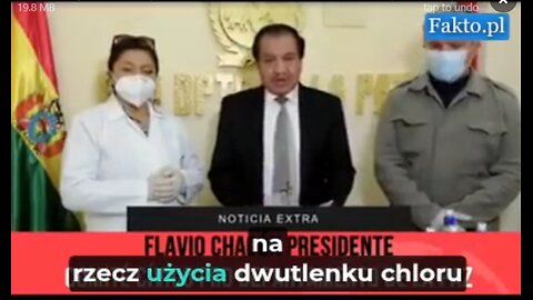 To co farmacja zakazuje na całym świecie w Boliwii stało się legalne w czasie walki z covidem