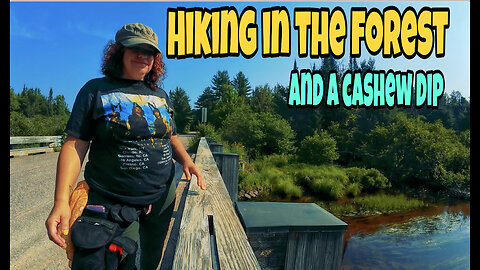 I love hiking in the forest