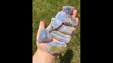 Blue Chalcedony - The Speakers Stone.