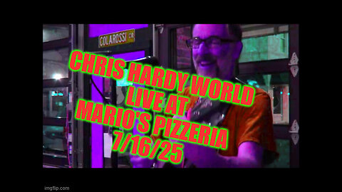 I Felt The Cold And It Made Me Warm (Original song) - Chris Hardy World Live