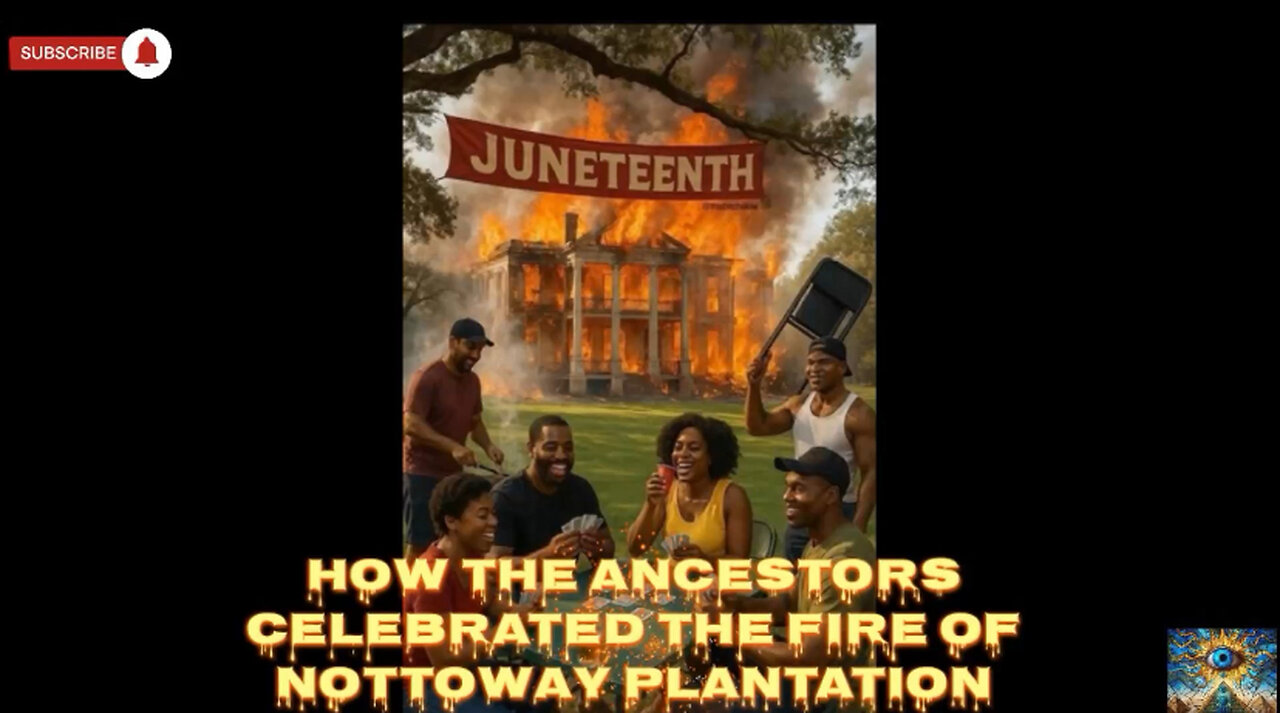 🔥Ancestors Celebrate 💃🏽Nottoway Plantation Burning🔥