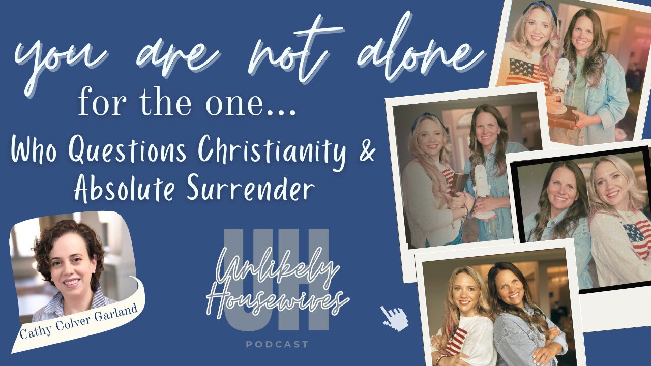 For The One...Who Questions Christianity & Absolute Surrender