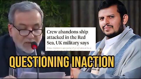 Merchant ship sinks in Red Sea; Iranian foreign minister questions global silence