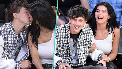 Kylie Jenner & Timothée Chalamet Pack on PDA at Lakers Game