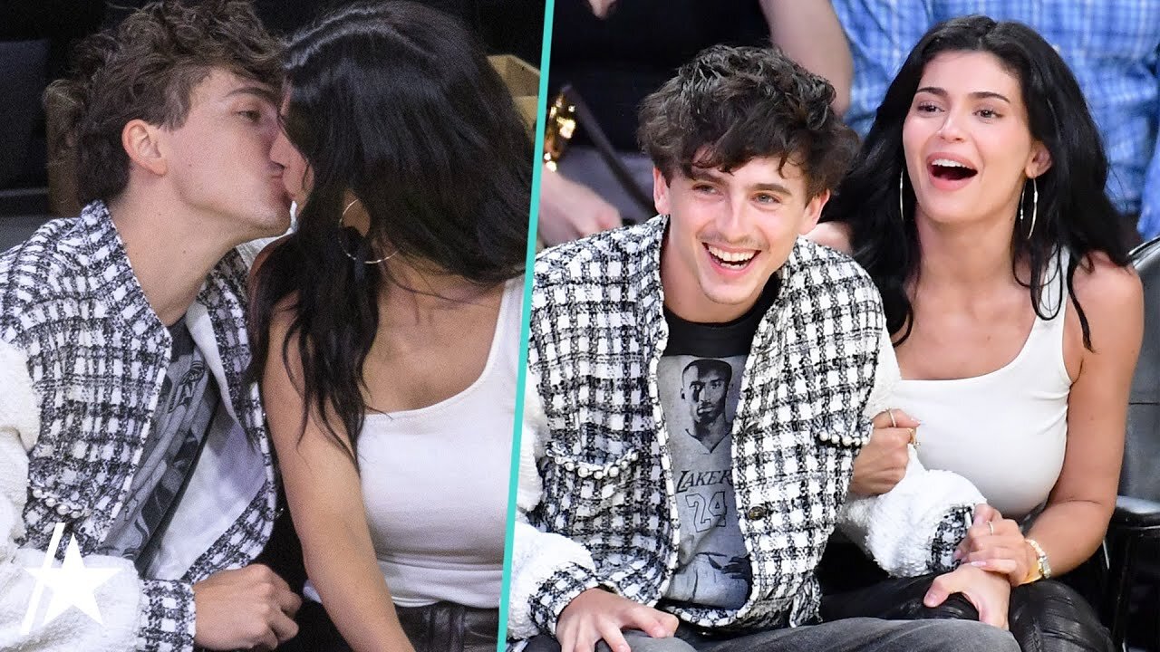 Kylie Jenner & Timothée Chalamet Pack on PDA at Lakers Game