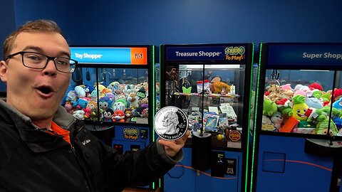 Found Money at the Claw Machine!