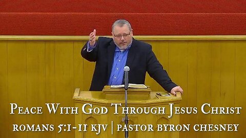 Peace With God Through Jesus Christ
