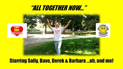 "All together, now...." (Fill in the blanks!)