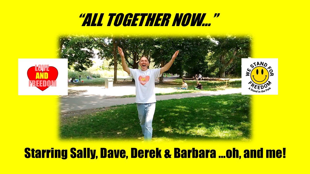"All together, now...." (Fill in the blanks!)