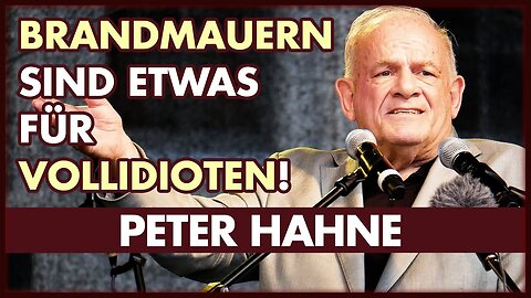 eingeSCHENKt-tv🧠👉Peter Hahne: Brandmauern sind etwas für Vollidioten!