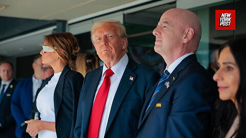 Trump attends Club World Cup final