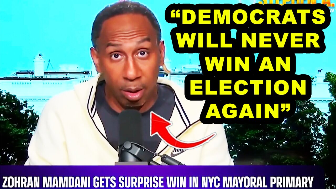 Stephen A. Smith TEARS INTO the Democrat Party for Nominating a Socialist