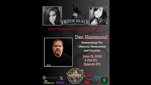 Talking High Strangeness, The Obscure, Paranormal and Cryptids with Dan Hammond