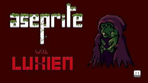 Aseprite Quick 2-D Metroidvania Style Timelapse