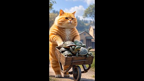 "AI Cat Animation |Adorable & Smart Virtual Cat Moments!" #shortsfeed #PetVideos #TechPets #the_cats