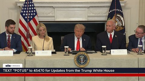 KAROLINE LEAVITT | President Trump Meets Police Officials in High-Impact Roundtable
