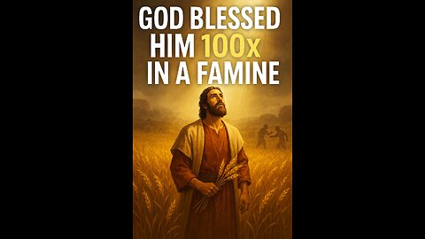 Isaac’s Miracle Harvest: God’s Promise Fulfilled in the Midst of Famine | Genesis 26