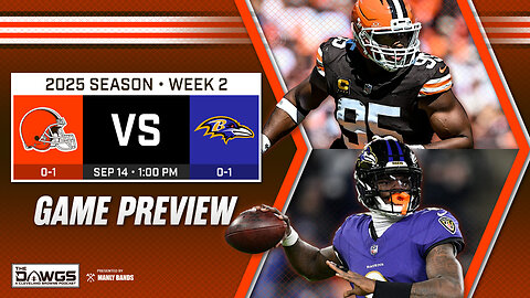 Browns x Ravens: Game Preview - Can the Browns Ruin the Ravens 30th Year Celebration?