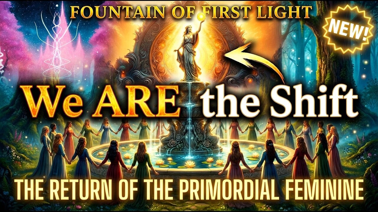 FOUNTAIN OF FIRST LIGHT FLIGHT: We ARE the Shift 🕉 The Return of the Primordial Feminine 🕉