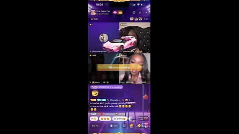 PINK TABLE TALK | CHARLI , LIYAH , EBBI MAY , KEVIN BIGO LIVE