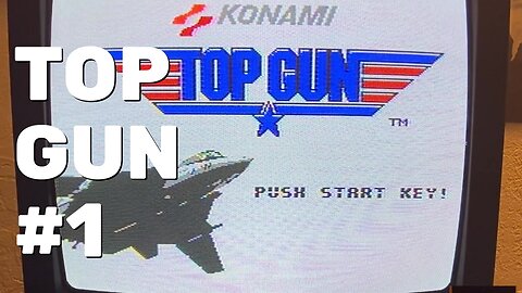 Top Gun NES Gameplay Part 1 - CRT Gaming