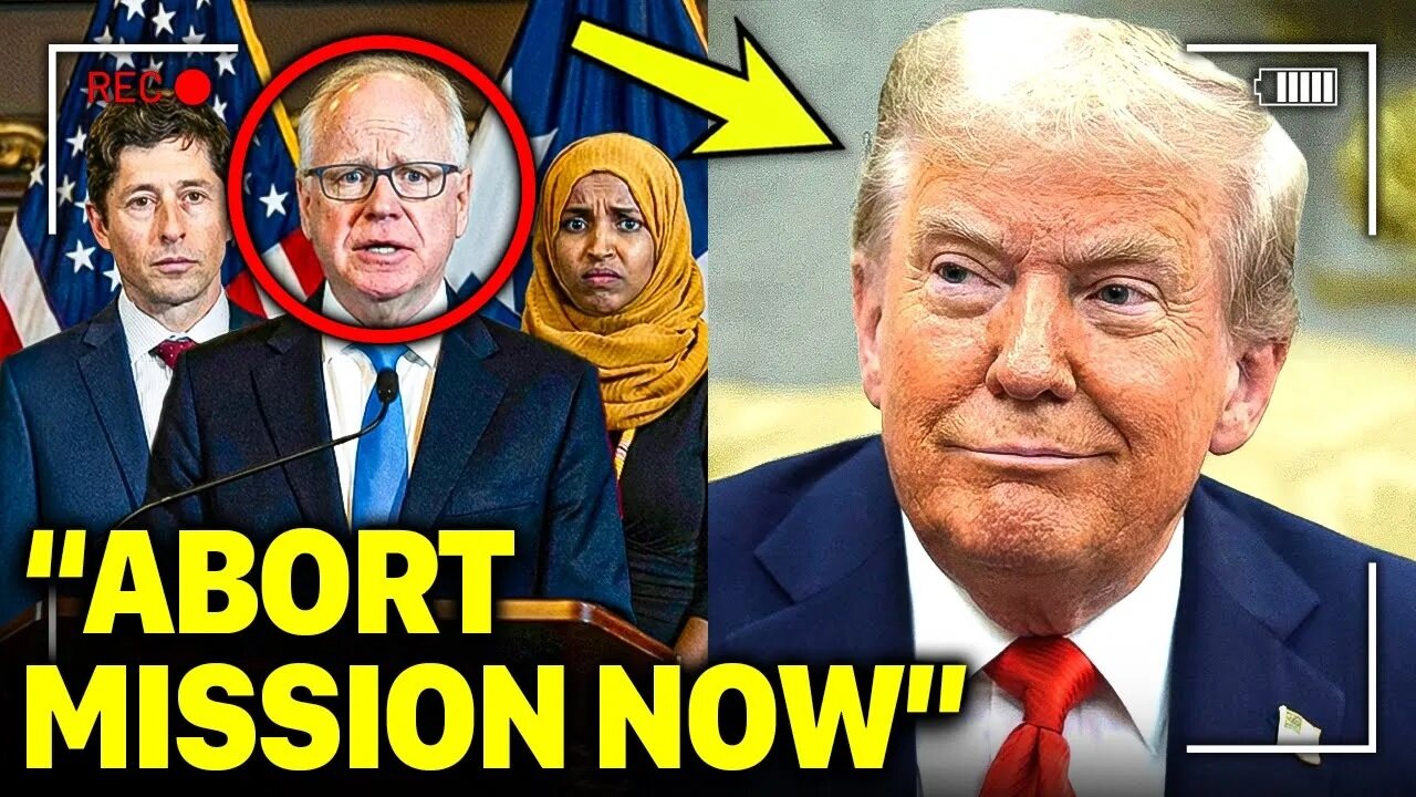 Breaking: Something Changed... Tim Walz Surrenders & Now They are Fleeing the Country!!!