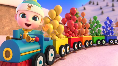 The color train song | Colors for kids | kids songs & Nursery Rhymes