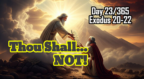 Day 23/365 - Thou Shall...NOT | TEN Commandments