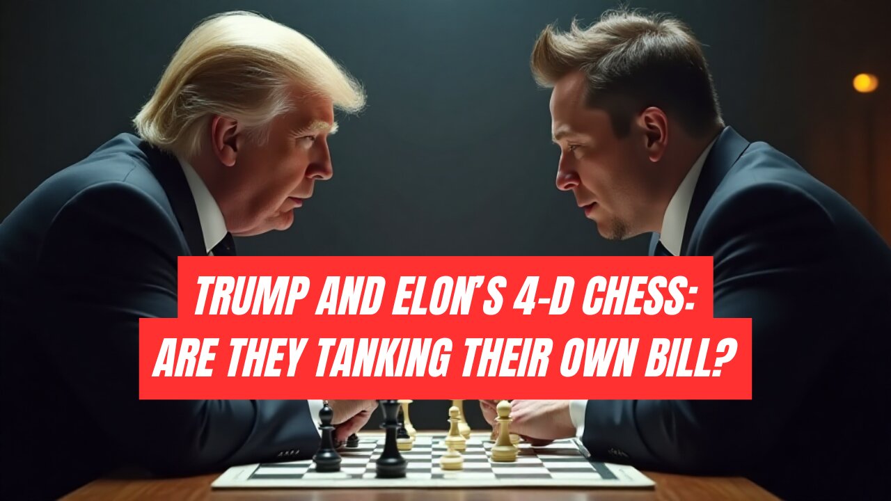 Trump & Elon’s 4‑D Chess: Are They Tanking Their Own ‘Beautiful’ Bill?