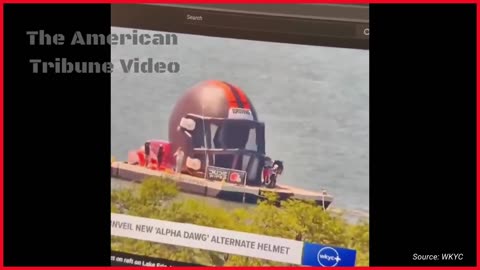 Internet Roars with Laughter as Someone Falls Off the Raft During NFL Team’s Helmet Reveal