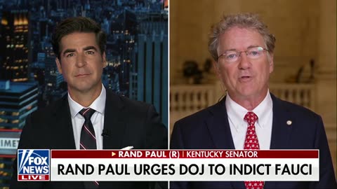🚨Sen Rand Paul says INDICTING Dr. Fauci is still ON THE TABLE