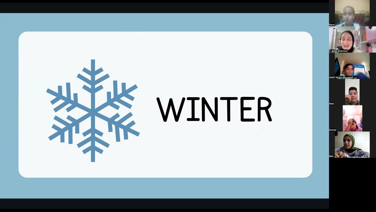 Seasons and Weather Class (13)