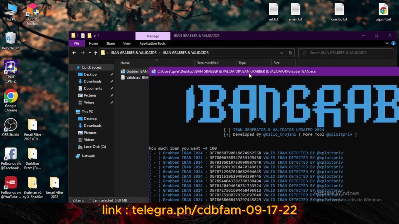 IBAN GRABBER & VALIDATOR